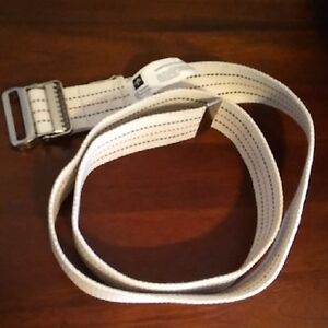 Medline Belt with Silver Buckle